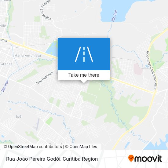Rua João Pereira Godói map