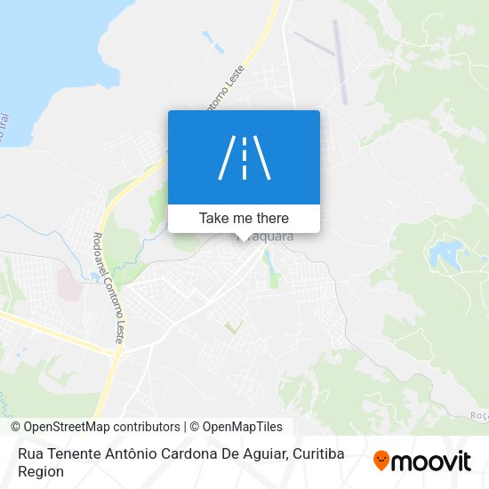Rua Tenente Antônio Cardona De Aguiar map