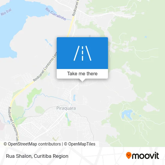 Rua Shalon map