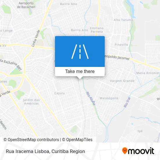 Rua Iracema Lisboa map