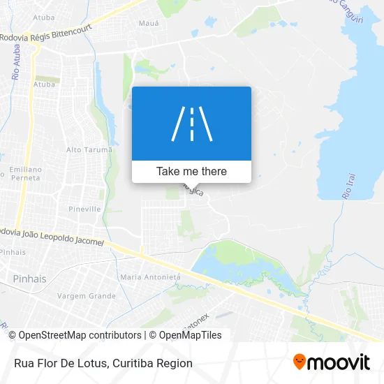 Rua Flor De Lotus map