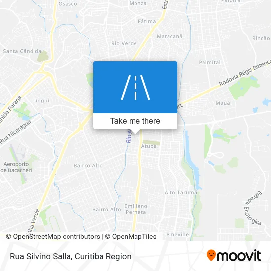 Rua Silvino Salla map