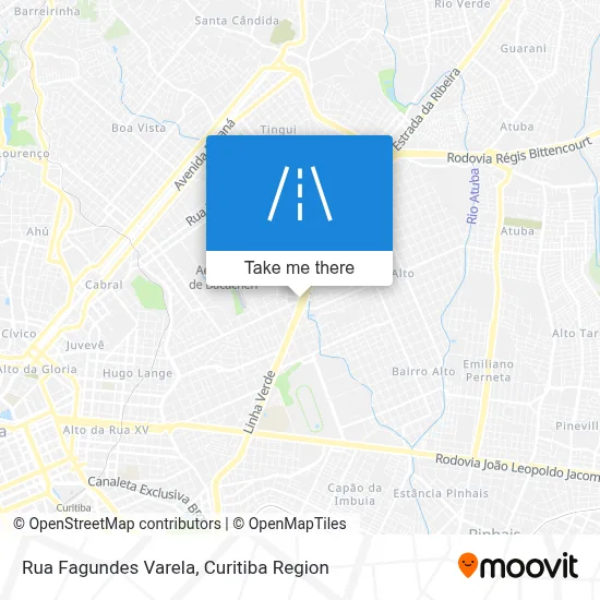 Rua Fagundes Varela map