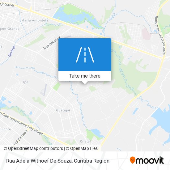 Rua Adela Withoef De Souza map