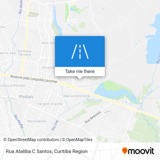 Rua Ataliba C Santos map