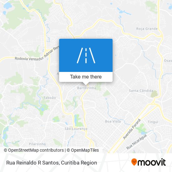 Rua Reinaldo R Santos map