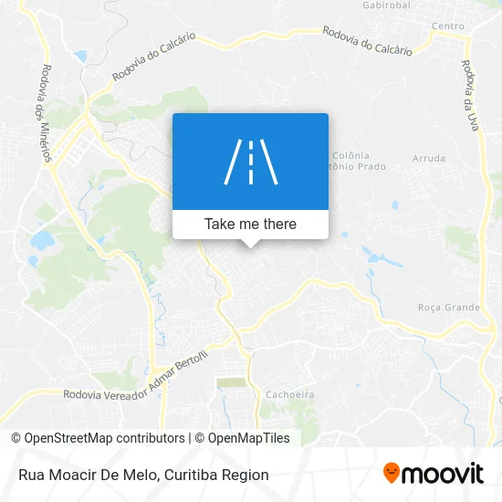 Rua Moacir De Melo map