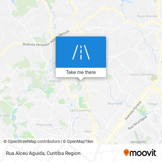 Rua Alceu Aguida map