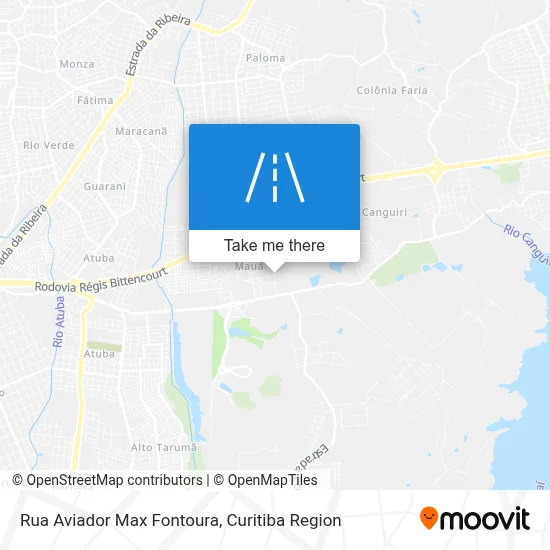 Rua Aviador Max Fontoura map