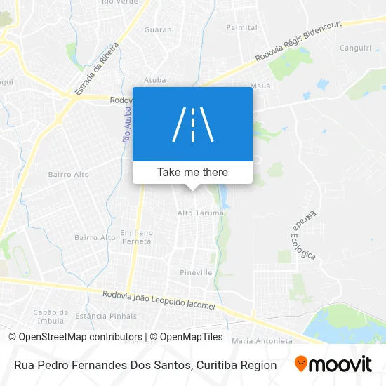 Rua Pedro Fernandes Dos Santos map