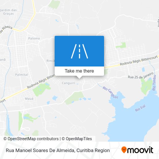Rua Manoel Soares De Almeida map