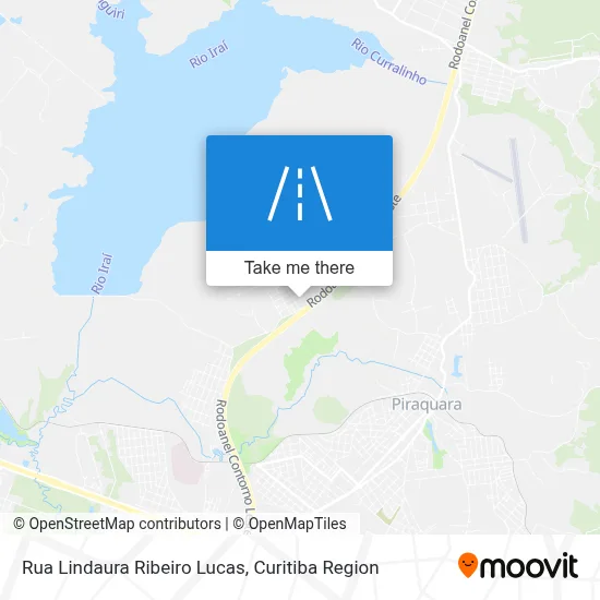 Rua Lindaura Ribeiro Lucas map