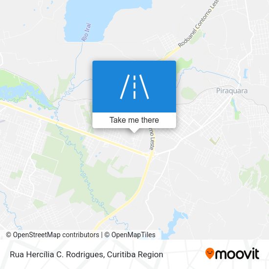 Rua Hercília C. Rodrigues map