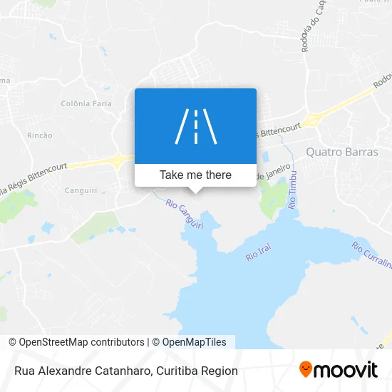 Rua Alexandre Catanharo map