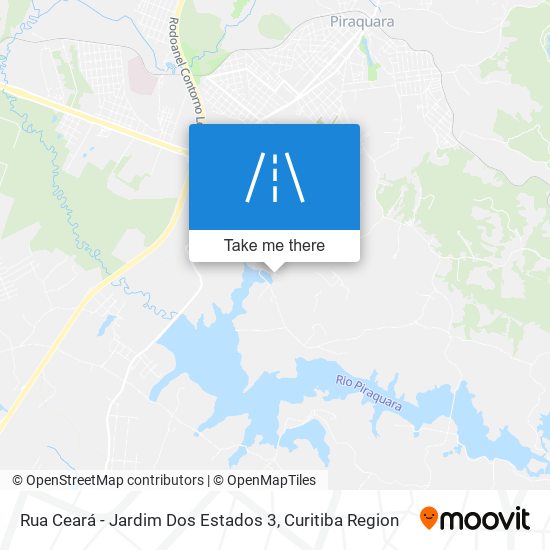 Rua Ceará - Jardim Dos Estados 3 map