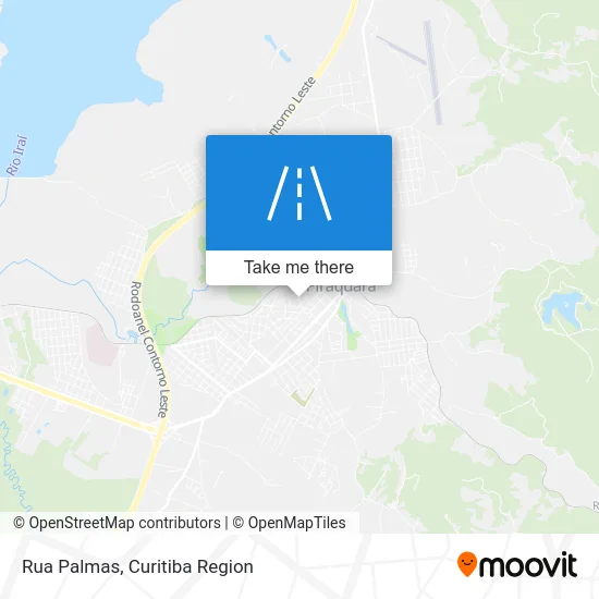 Rua Palmas map