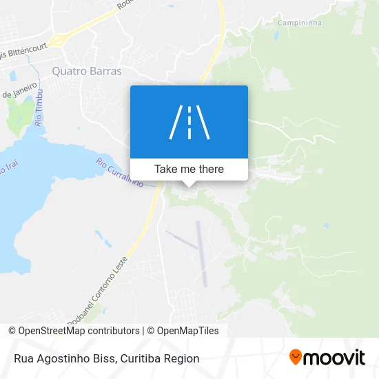 Rua Agostinho Biss map