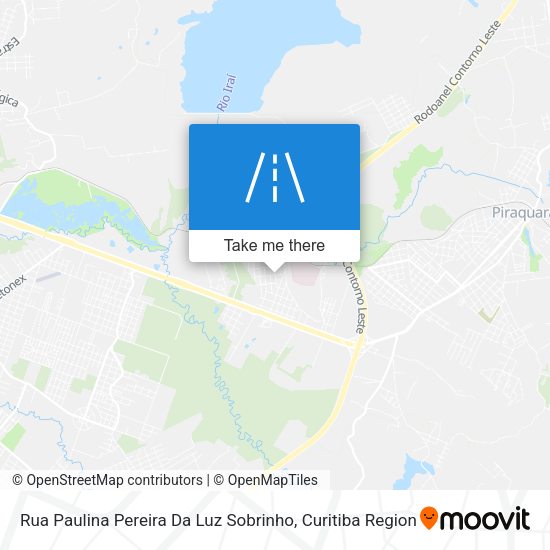 Rua Paulina Pereira Da Luz Sobrinho map