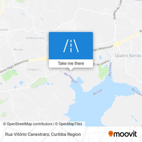 Rua Vitório Canestraro map