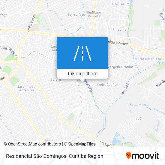 Mapa Residencial São Domingos