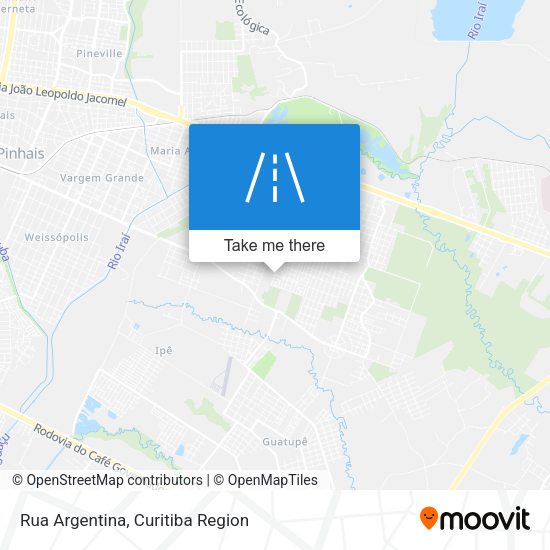 Rua Argentina map