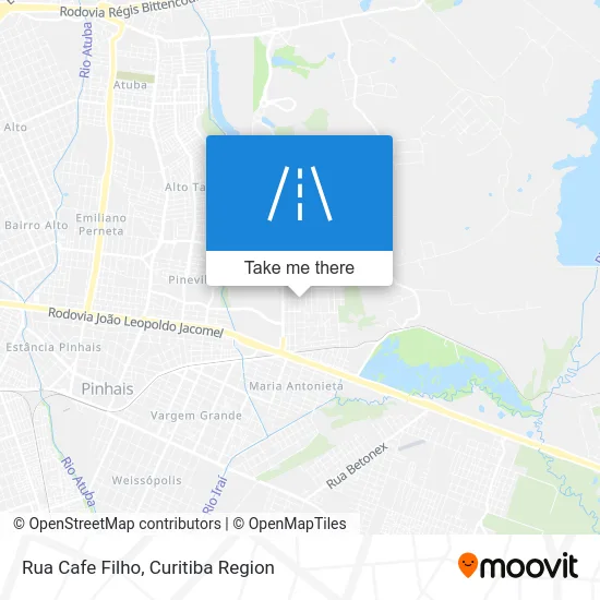 Rua Cafe Filho map