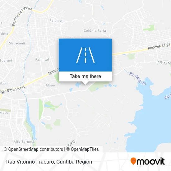 Rua Vitorino Fracaro map