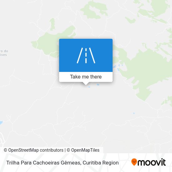 Trilha Para Cachoeiras Gêmeas map