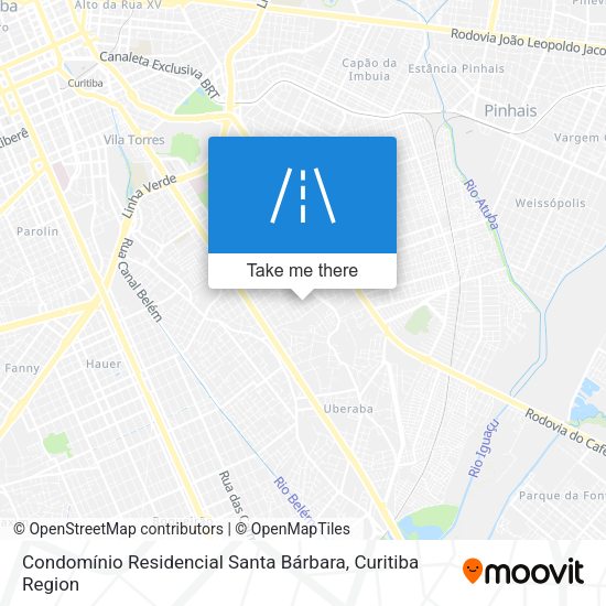 Condomínio Residencial Santa Bárbara map