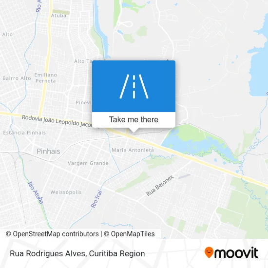Rua Rodrigues Alves map