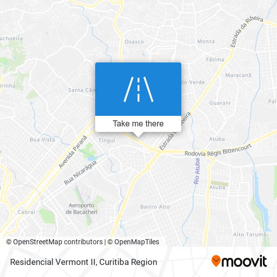 Residencial Vermont II map