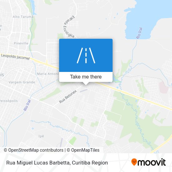 Rua Miguel Lucas Barbetta map