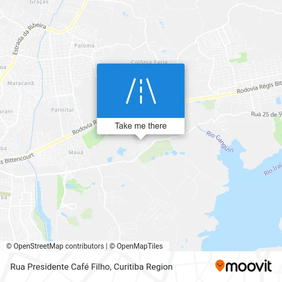 Rua Presidente Café Filho map
