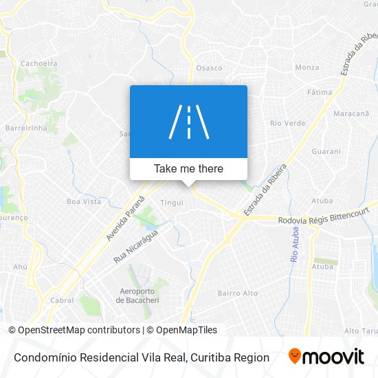 Condomínio Residencial Vila Real map