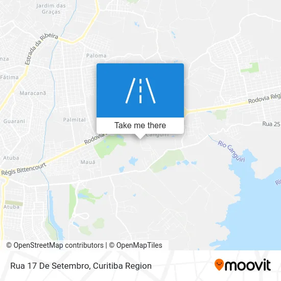 Rua 17 De Setembro map