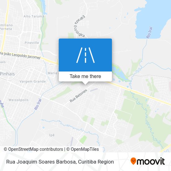 Rua Joaquim Soares Barbosa map