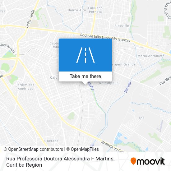 Rua Professora Doutora Alessandra F Martins map