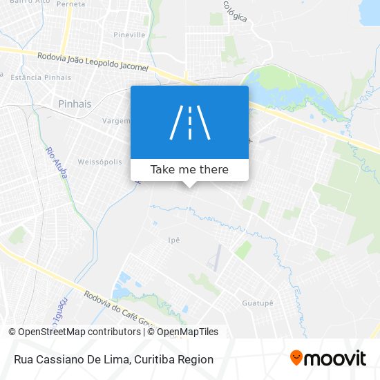 Rua Cassiano De Lima map