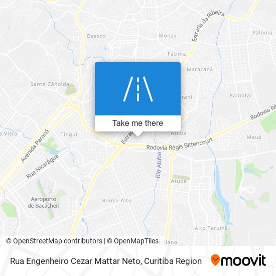 Rua Engenheiro Cezar Mattar Neto map