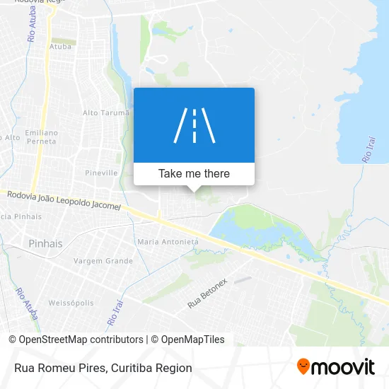 Rua Romeu Pires map