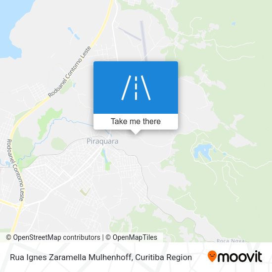 Rua Ignes Zaramella Mulhenhoff map
