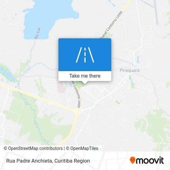 Rua Padre Anchieta map