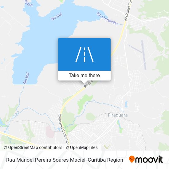 Rua Manoel Pereira Soares Maciel map