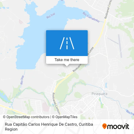 Rua Capitão Carlos Henrique De Castro map