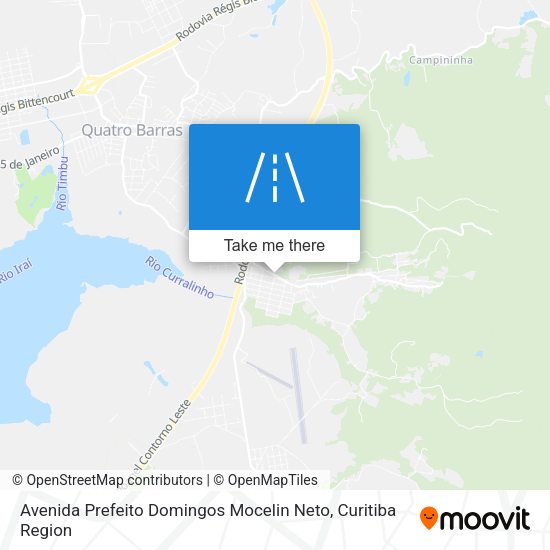 Avenida Prefeito Domingos Mocelin Neto map