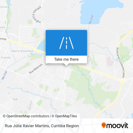 Rua Júlia Xavier Martins map