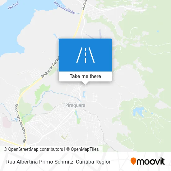 Rua Albertina Primo Schmitz map