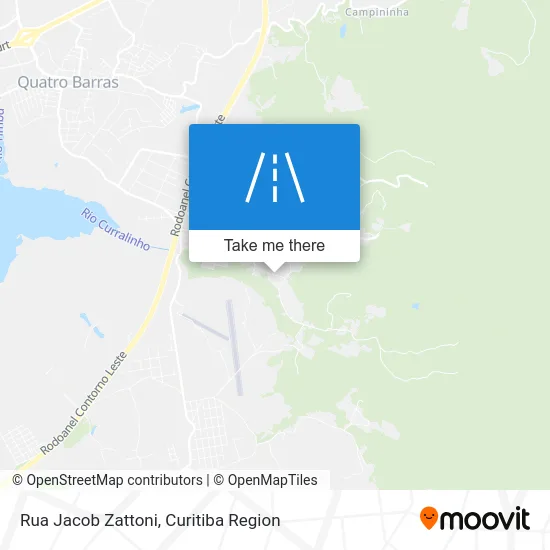 Rua Jacob Zattoni map
