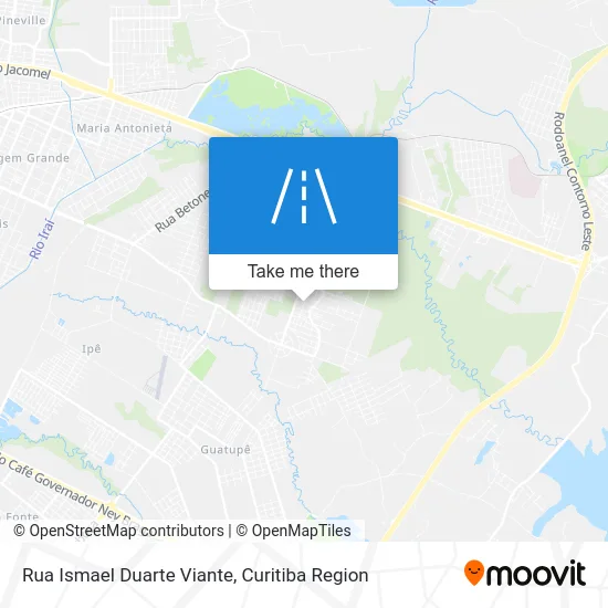 Rua Ismael Duarte Viante map