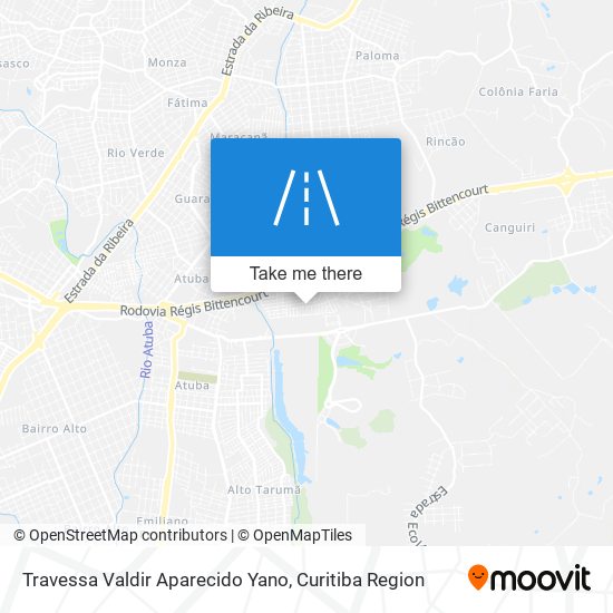 Travessa Valdir Aparecido Yano map